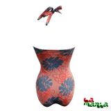 Mallot Bandeau Flor Hawai